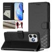 Ulefone Note 18 Ultra Black RFID Leather Phone Case Honeycomb Design - 1