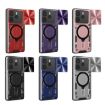 Redmi Note 14 4G Camshield Magnetic Holder Case Black 164.48mm CD Texture - 2