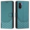 OnePlus Ace 5 Racing RFID Leather Phone Case - Peacock Green - 2