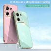 XINLI 6D Electroplate TPU Case for Xiaomi Poco M7 Pro 5G - Hawthorn Red - 2