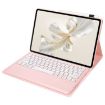 Huawei MatePad Pro 12.2 Pink White Bluetooth Keyboard Leather Case - 3