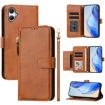 Samsung Galaxy A07 4G Leather Wallet Case with Multi-Card Slots (Brown) - 1
