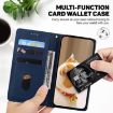 Tecno Camon 40 Pro 4G Blue Cute Cats RFID Leather Phone Case - 6