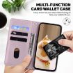 Infinix Hot 50 Pro 4G Rose Gold Cute Cats RFID Leather Phone Case - 6
