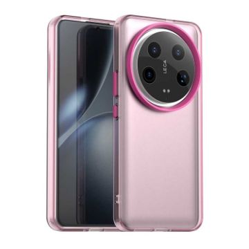 Xiaomi 14 Ultra Red Shockproof Phone Case - Candy PC Hybrid TPU - 1