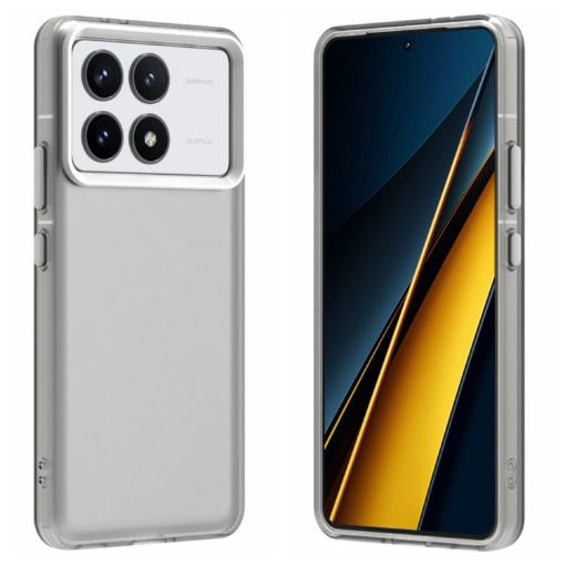Redmi K70 Shockproof Phone Case - White Candy PC Hybrid TPU - 1