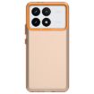 Redmi K70 Shockproof Phone Case - Candy Orange PC Hybrid TPU - 2