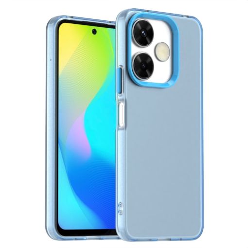 Redmi 13 4G Shockproof Phone Case - Blue Candy PC Hybrid TPU - 1