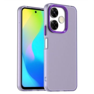 Redmi 13 4G Shockproof Phone Case - Purple Candy PC Hybrid TPU - 1