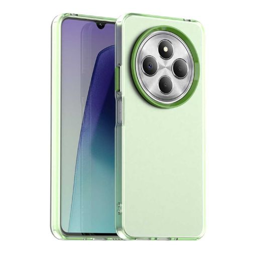 Redmi 14C 4G Green Shockproof Candy PC Hybrid TPU Phone Case - 1