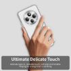 Redmi 14R Shockproof Phone Case - White Candy PC Hybrid TPU - 5