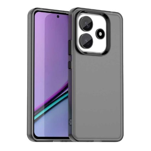 Redmi Note 14 5G Shockproof Phone Case - Black Candy PC Hybrid TPU - 1