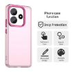 Redmi Note 14 5G Shockproof Phone Case - Red Candy PC Hybrid TPU - 4