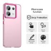 Red Shockproof Phone Case for Redmi Note 13 Pro 5G - Candy PC Hybrid TPU - 4