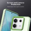 Redmi Note 13 Pro 5G Shockproof Phone Case - Green Hybrid TPU - 7