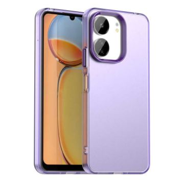 Redmi 13C 4G Shockproof Phone Case - Purple Candy PC Hybrid TPU - 1