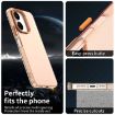 Redmi 13R 5G Shockproof Phone Case - Candy PC Hybrid TPU, Orange - 3