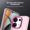 Red Shockproof Phone Case for Redmi Note 13 4G - Candy PC Hybrid TPU - 7