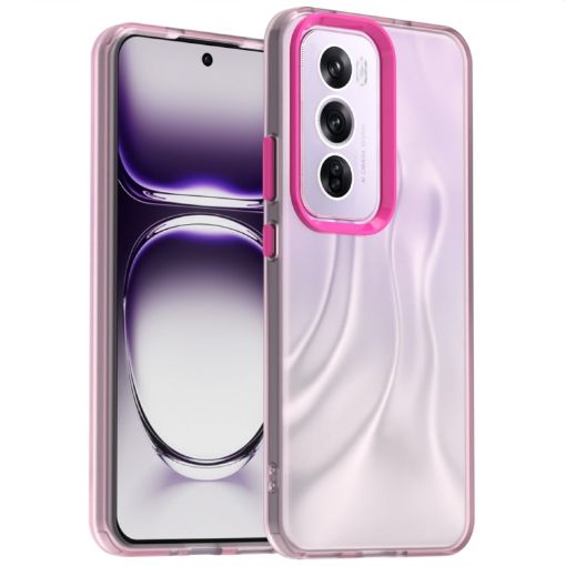 OPPO Reno12 Global Red Candy PC Hybrid TPU Shockproof Phone Case - 1