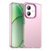 OPPO A3i 5G Shockproof Phone Case - Red Candy PC Hybrid TPU - 1