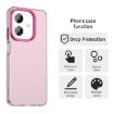 OPPO A3x 4G Red Shockproof Candy PC Hybrid TPU Phone Case - 4