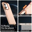 OPPO A3x 5G India Orange Shockproof Phone Case - Candy PC Hybrid TPU - 3