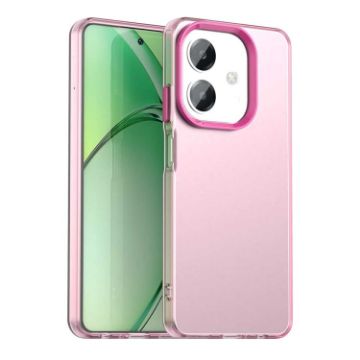 OPPO A60 LATAM Red Shockproof Candy PC Hybrid TPU Phone Case - 1