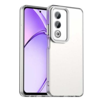 OPPO A3 Shockproof Phone Case, Energy Candy PC Hybrid TPU, White - 1