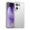 OPPO Reno13 Pro 5G Shockproof Phone Case - White, Hybrid TPU/PC - 1