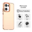 OPPO Reno13 Pro 5G Shockproof Phone Case - Orange Hybrid TPU/PC - 4