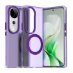 Vivo S19 Pro Candy Magsafe PC Hybrid TPU Phone Case - Purple - 1