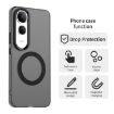 Vivo V50 Lite 5G Black Candy Magsafe PC Hybrid TPU Phone Case - 5