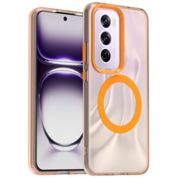 OPPO Reno12 Pro Global Candy Magsafe PC TPU Case - Orange - 1