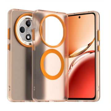 OPPO Reno12 F 5G Orange Candy Magsafe PC Hybrid TPU Phone Case - 1