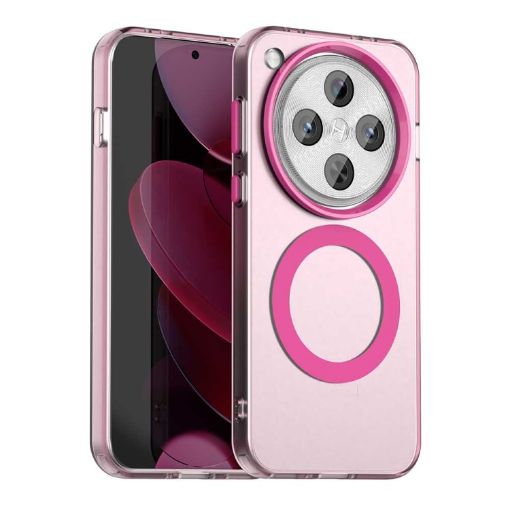 OPPO Find X8 5G Red Candy Magsafe PC Hybrid TPU Phone Case - 1