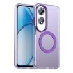 OPPO A60 Global Candy Magsafe PC Hybrid TPU Case - Purple - 1
