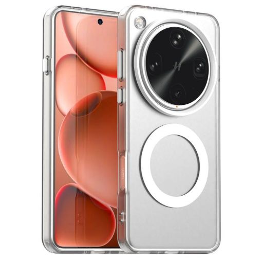OPPO Find X8 Ultra White Magsafe PC Hybrid TPU Phone Case - 1