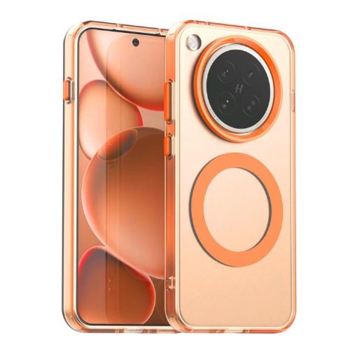 OPPO Find X8s Orange Candy Magsafe PC Hybrid TPU Phone Case - 1