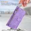 Realme 14/14T 5G Purple Leather Wallet Phone Case with Multi-Card Slots - 6