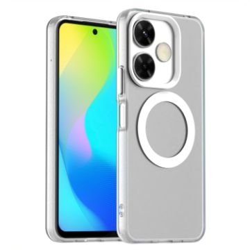 Xiaomi Poco M6 4G White Candy Magsafe PC Hybrid TPU Phone Case - 1