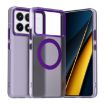 Xiaomi Poco F6 Pro Purple Candy Magsafe PC Hybrid TPU Phone Case - 1