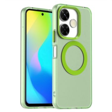 Redmi Note 13R Green Candy Magsafe PC Hybrid TPU Phone Case - 1