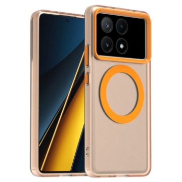 Redmi K70E Orange Candy Magsafe PC Hybrid TPU Phone Case - 1