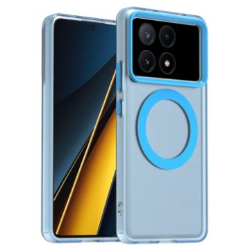 Redmi K70E Blue Candy Magsafe PC Hybrid TPU Phone Case - 1