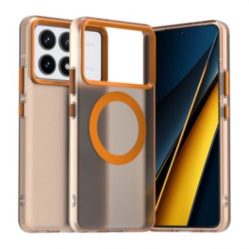 Redmi K70 Pro Candy Magsafe Hybrid TPU Case - Orange - 1