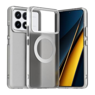 Redmi K70 Candy Magsafe PC Hybrid TPU Phone Case - White - 1