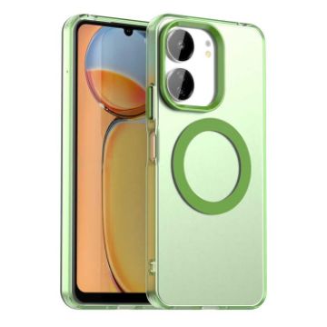 Redmi 13R 5G Green Candy Magsafe PC Hybrid TPU Phone Case - 1