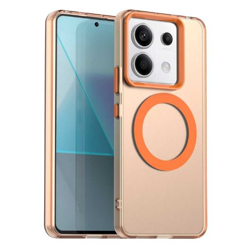 Redmi Note 13 Pro 5G Orange Candy Magsafe PC TPU Phone Case - 1
