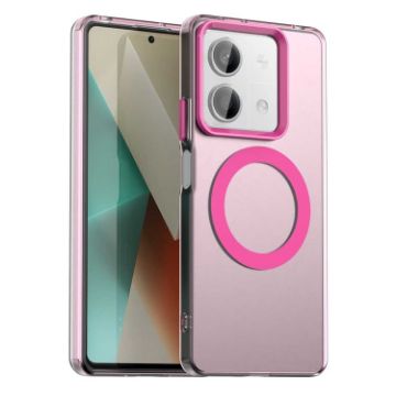 Red Magsafe PC Hybrid TPU Case for Redmi Note 13R Pro - 1