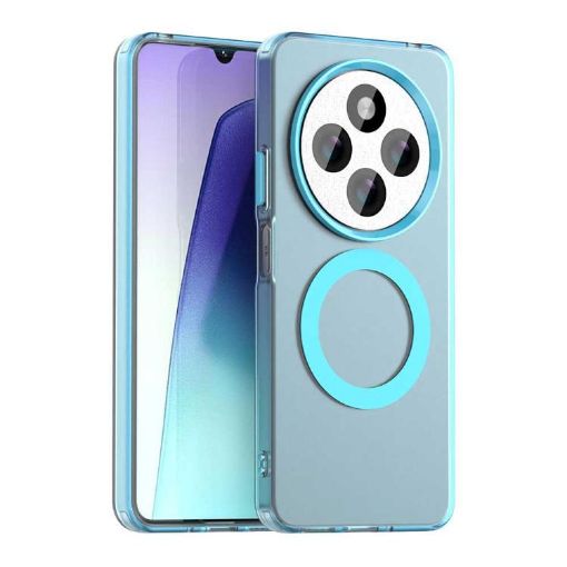 Redmi A4 Candy Magsafe PC Hybrid TPU Phone Case - Blue - 1